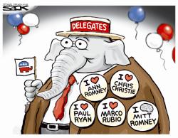 DELEGATES by Steve Sack