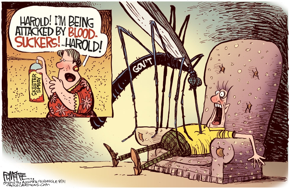  BLOOD SUCKERS by Rick McKee