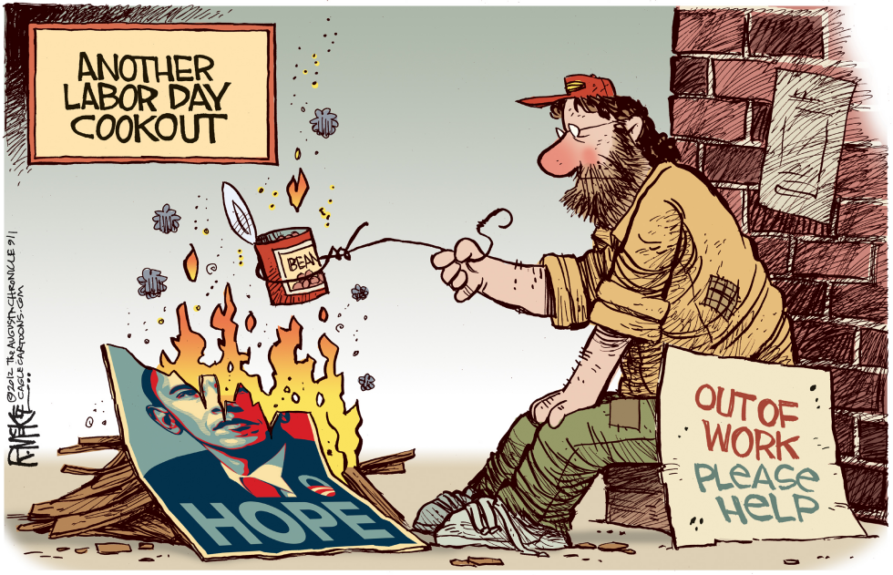  LABOR DAY COOKOUT by Rick McKee