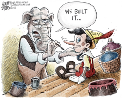 WE BUILT IT  by Adam Zyglis