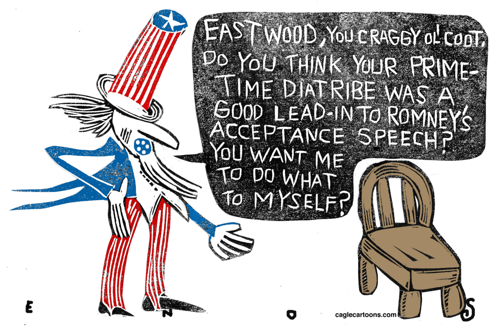  EASTWOOD'S SPEECH by Randall Enos