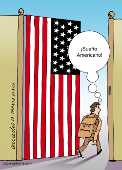 EL SUEñO AMERICANO AúN EXISTE  by Arcadio Esquivel