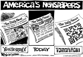 NEWSPAPERS by Milt Priggee