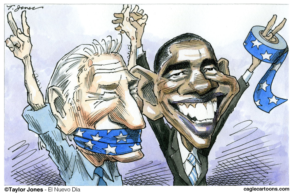  BIDEN Y OBAMA  by Taylor Jones