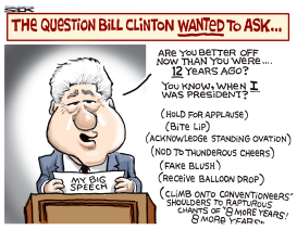 CLINTONS QUESTIONS by Steve Sack