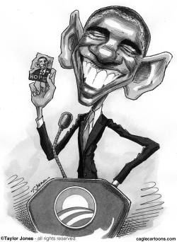 BARACK OBAMA - SHRED OF HOPE by Taylor Jones