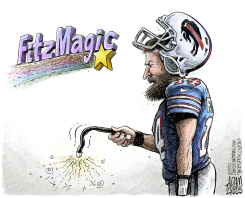 LOCAL BUFFALO BILLS FITZMAGIC by Adam Zyglis