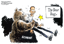 THE BEAR HUG by Jeff Koterba