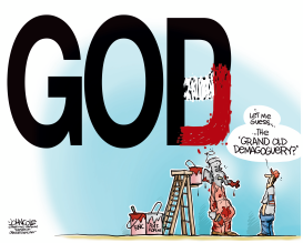 GOP AND GOD -  by John Cole