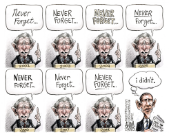 NEVER FORGET 9-11 by Adam Zyglis