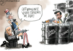 PLAN TO ATTACK IRAN by Pat Bagley