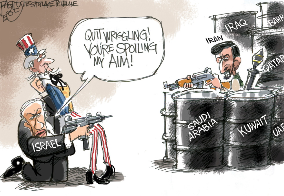  PLAN TO ATTACK IRAN by Pat Bagley