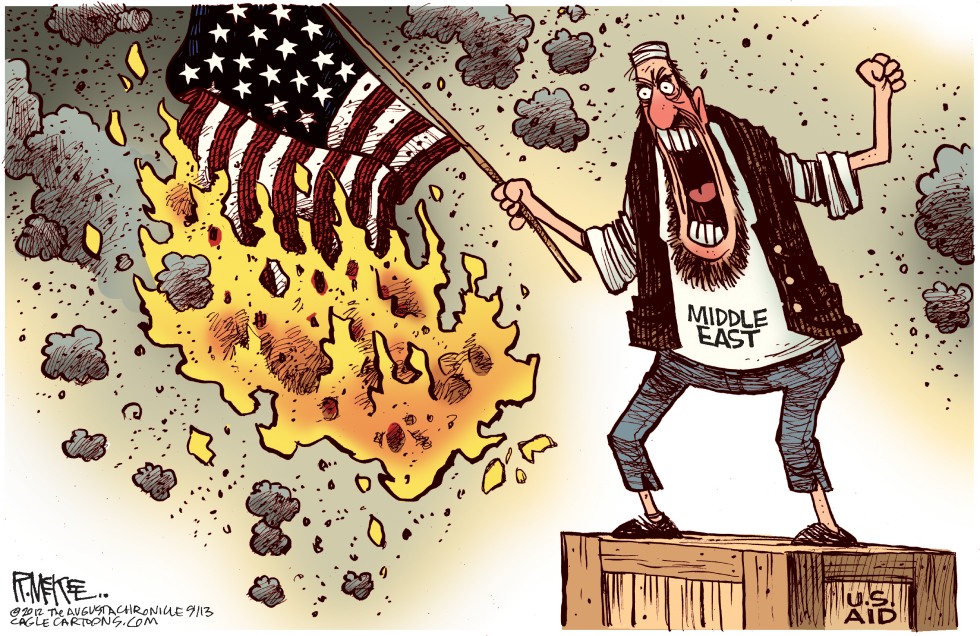  MIDEAST UNREST by Rick McKee