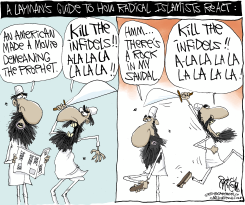 RADICAL ISLAMISTS REACT by Gary McCoy