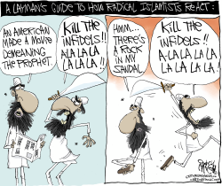 RADICAL ISLAMISTS REACT by Gary McCoy