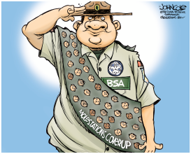 BOY SCOUT SCANDAL by John Cole