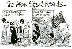 THE ARAB STREET by Daryl Cagle