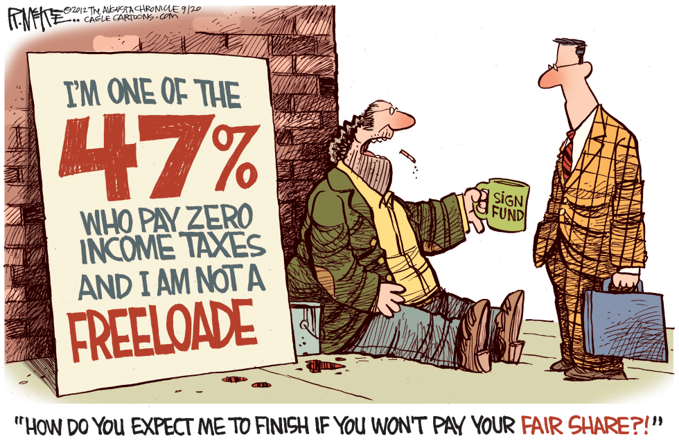  FAIR SHARE by Rick McKee