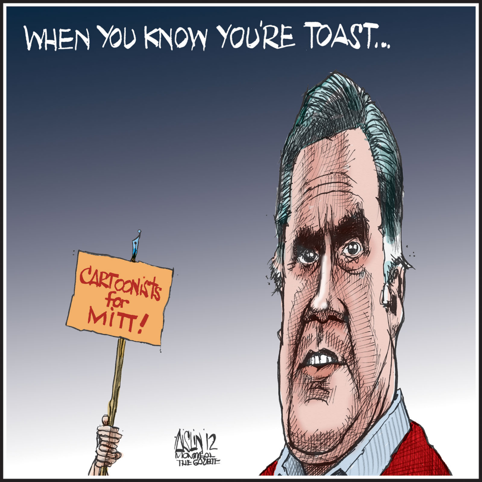  MITT TOAST by Aislin