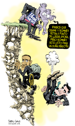 FOX NEWS Y POSIBLE REBOTE DE ROMNEY by Daryl Cagle