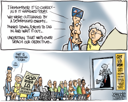 VOTER ID DELAYS by John Cole