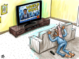 WORLD NEWS by Emad Hajjaj