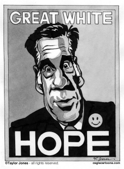 ROMNEY HOPE POSTER by Taylor Jones