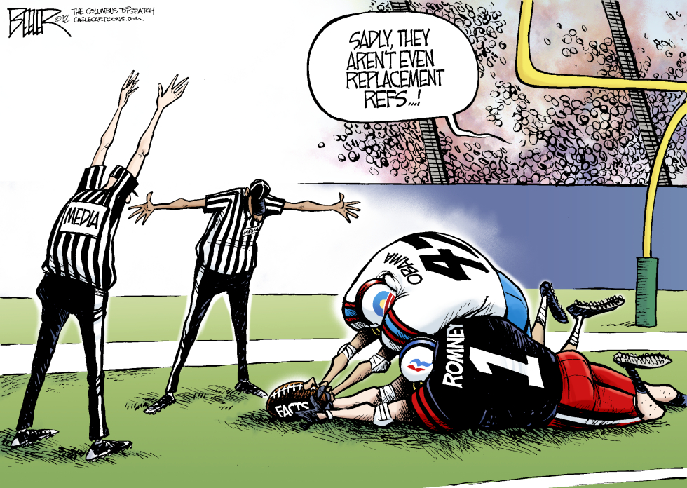  THE REFEREES by Nate Beeler