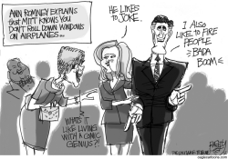 MITT'S COMIC STYLINGS by Pat Bagley