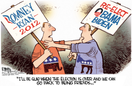 CAN'T WE ALL JUST GET ALONG by Rick McKee