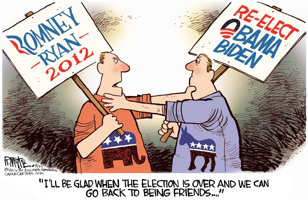  CAN'T WE ALL JUST GET ALONG by Rick McKee