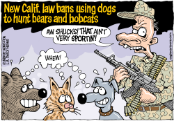 LOCAL-CA DOGS BEARS AND BOBCATS by Wolverton