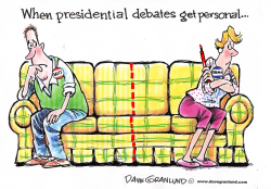 2012 PRESIDENTIAL DEBATES by Dave Granlund