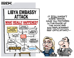 LIBYA ATTACK by Steve Sack