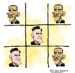 OBAMA VA A GANAR by Daryl Cagle