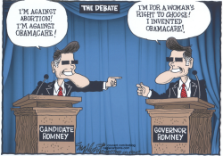 THE DEBATE by Bob Englehart