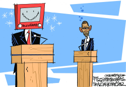 PRIMER DEBATE by David Fitzsimmons