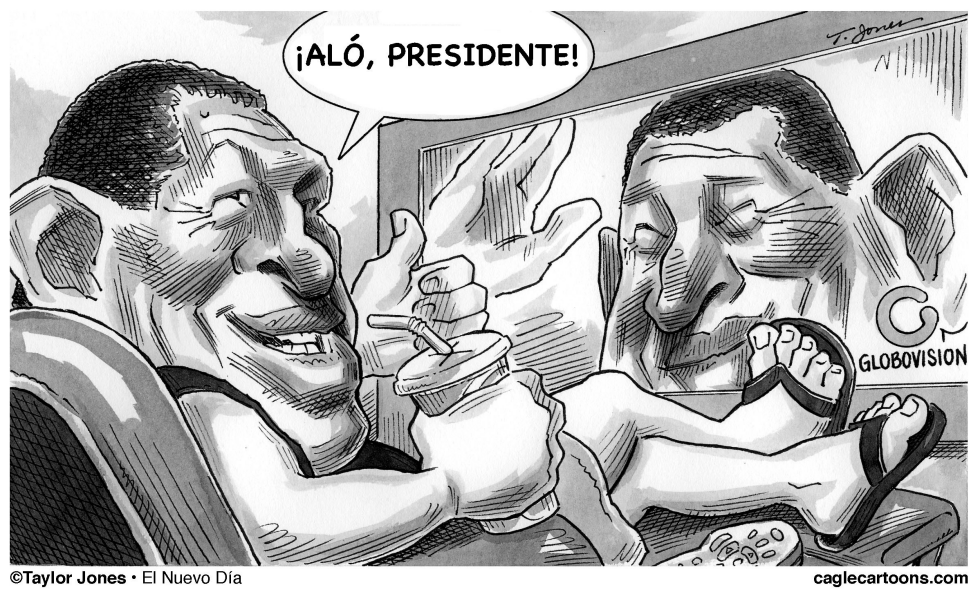  HUGO CHAVEZ - THE SHOW CONTINUES by Taylor Jones