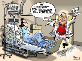 CHAVEZ'S  FOURTH TERM by Paresh Nath