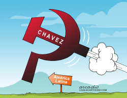 SOCIALISMO SE DISPARA DESDE VENEZUELA by Arcadio Esquivel