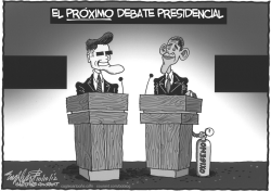 EL PROXIMO DEBATE PRESIDENCIAL by Bob Englehart