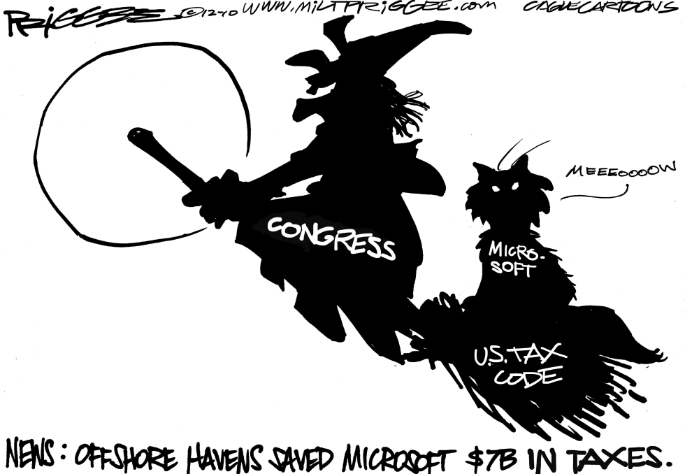  US TAX CODE by Milt Priggee