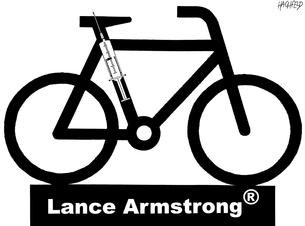  LANCE ARMSTRONG LOGO by Rainer Hachfeld