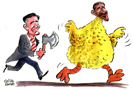 BIG BIRD OBAMA by Christo Komarnitski