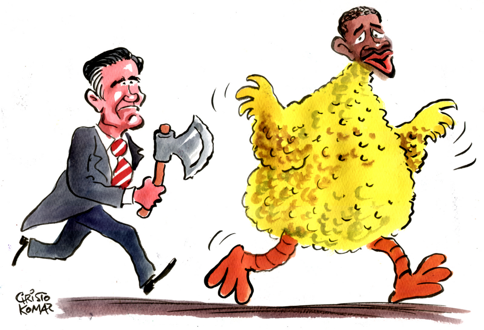  BIG BIRD OBAMA by Christo Komarnitski