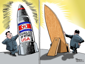 NORTH KOREAN THREAT by Paresh Nath