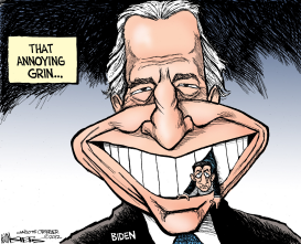 BIDENS GRIN by Kevin Siers