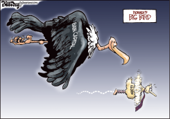 ROMNEY'S BIG BIRD by Bill Day