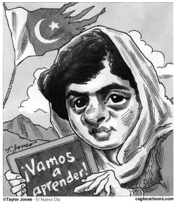 MALALA YOUSAFZAI - DEFENSORA DE LAS NIñAS by Taylor Jones