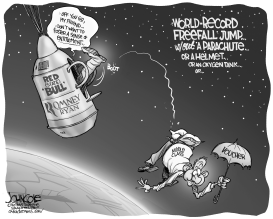 ROMNEY SPACE JUMP by John Cole